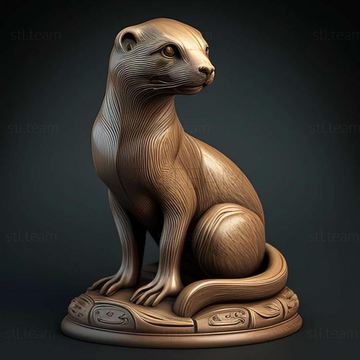 3D модель Mustelus walkeri (STL)